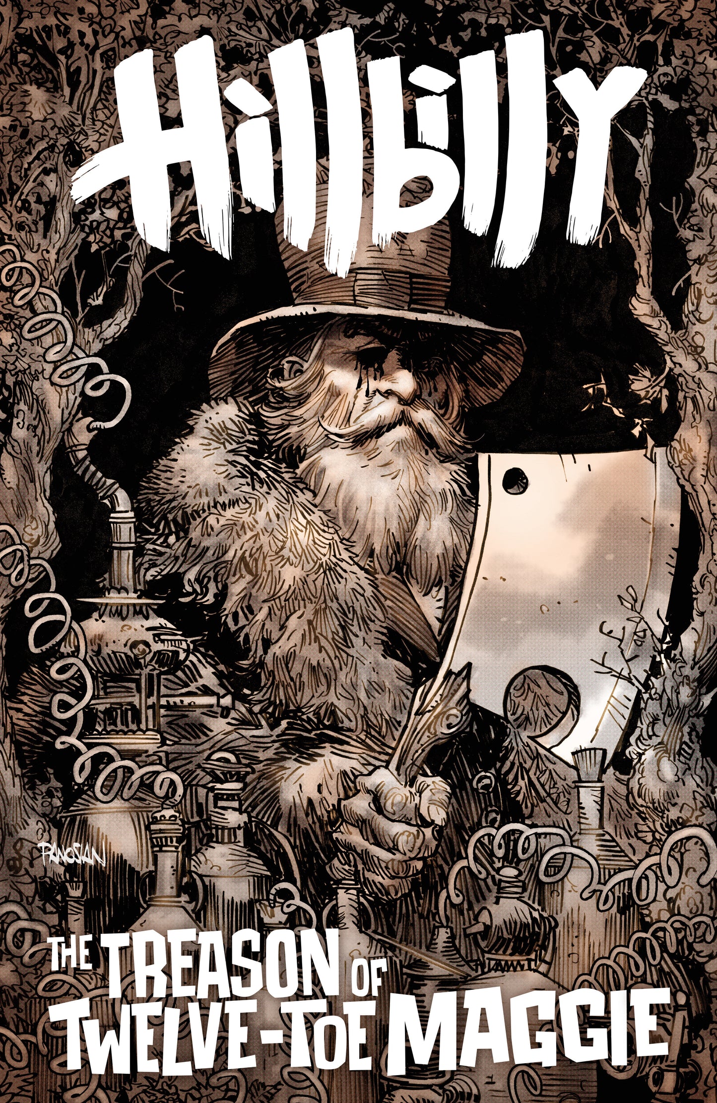 Hillbilly: The Treason of Twelve-Toe Maggie #2 Cover B Dan Panosian
