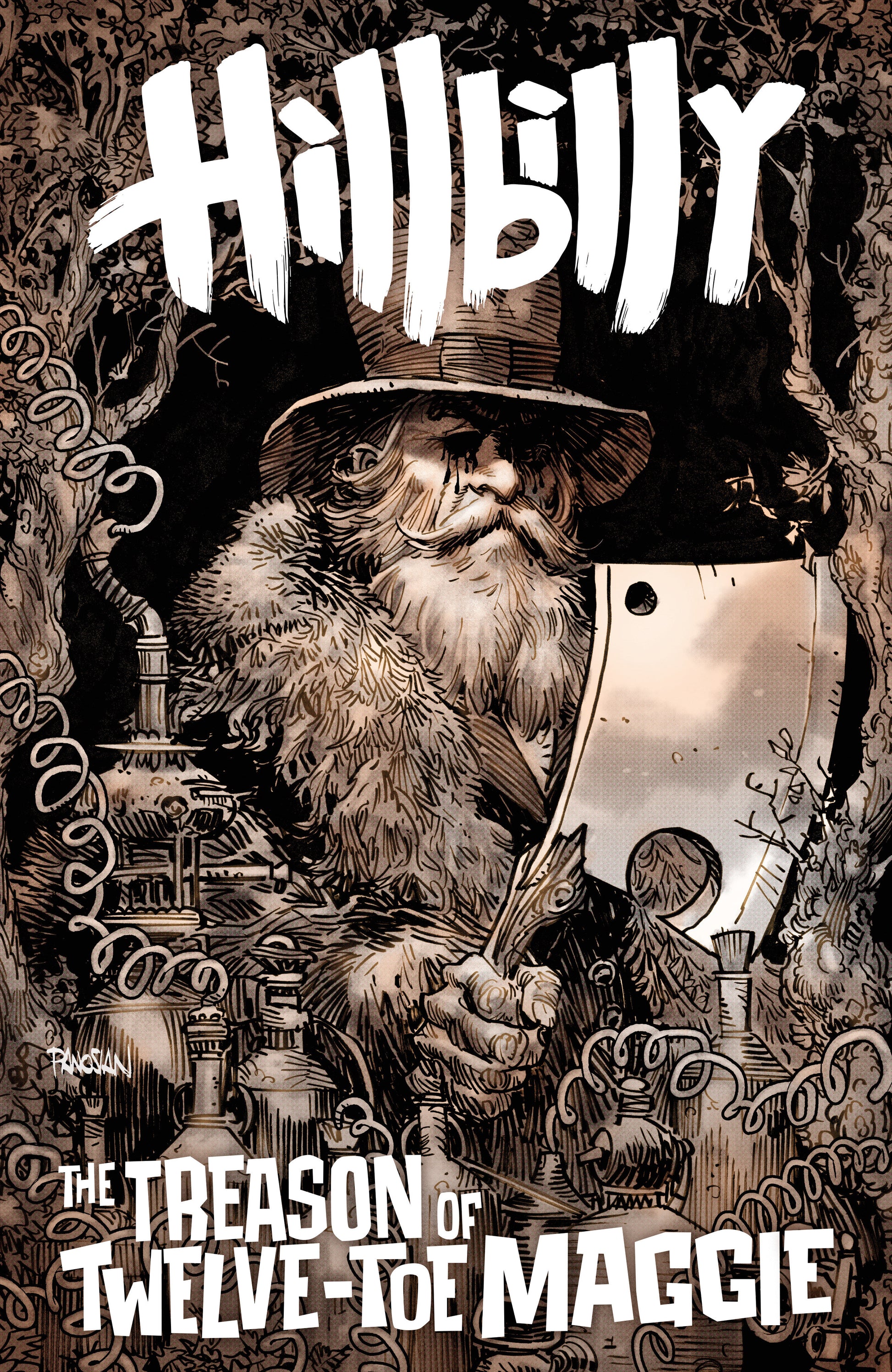 Hillbilly: The Treason of Twelve-Toe Maggie #2 Cover B Dan Panosian
