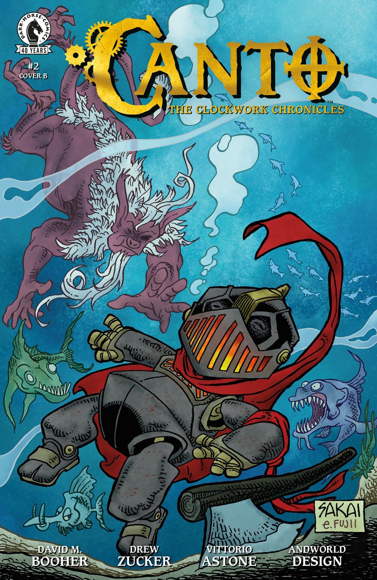 Canto: The Clockwork Chronicles #2 Cover B Stan Sakai