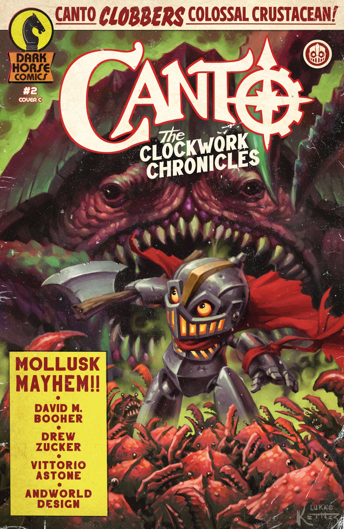 Canto: The Clockwork Chronicles #2 Cover C 1:15 Lukas Ketner