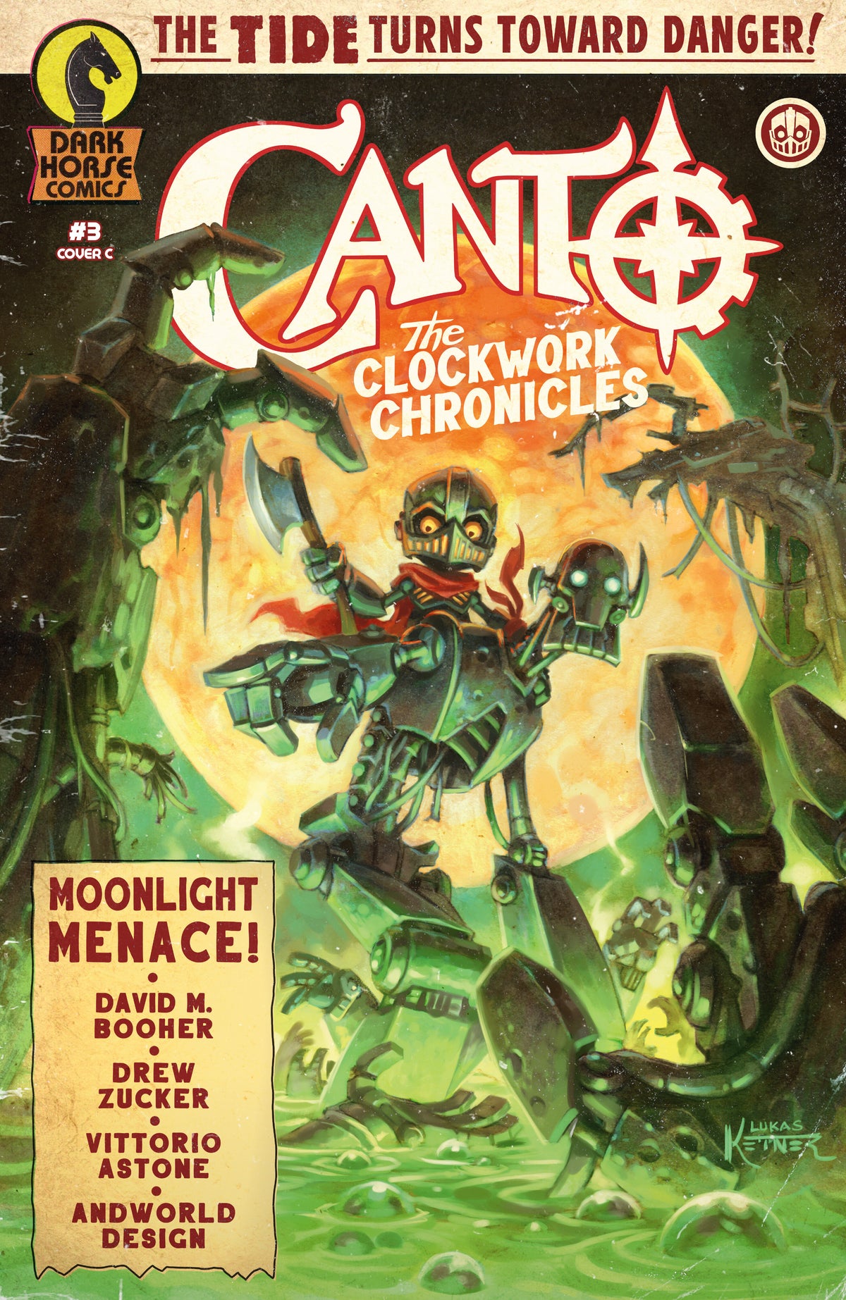 Canto: The Clockwork Chronicles #3 Cover C 1:15 Lukas Ketner