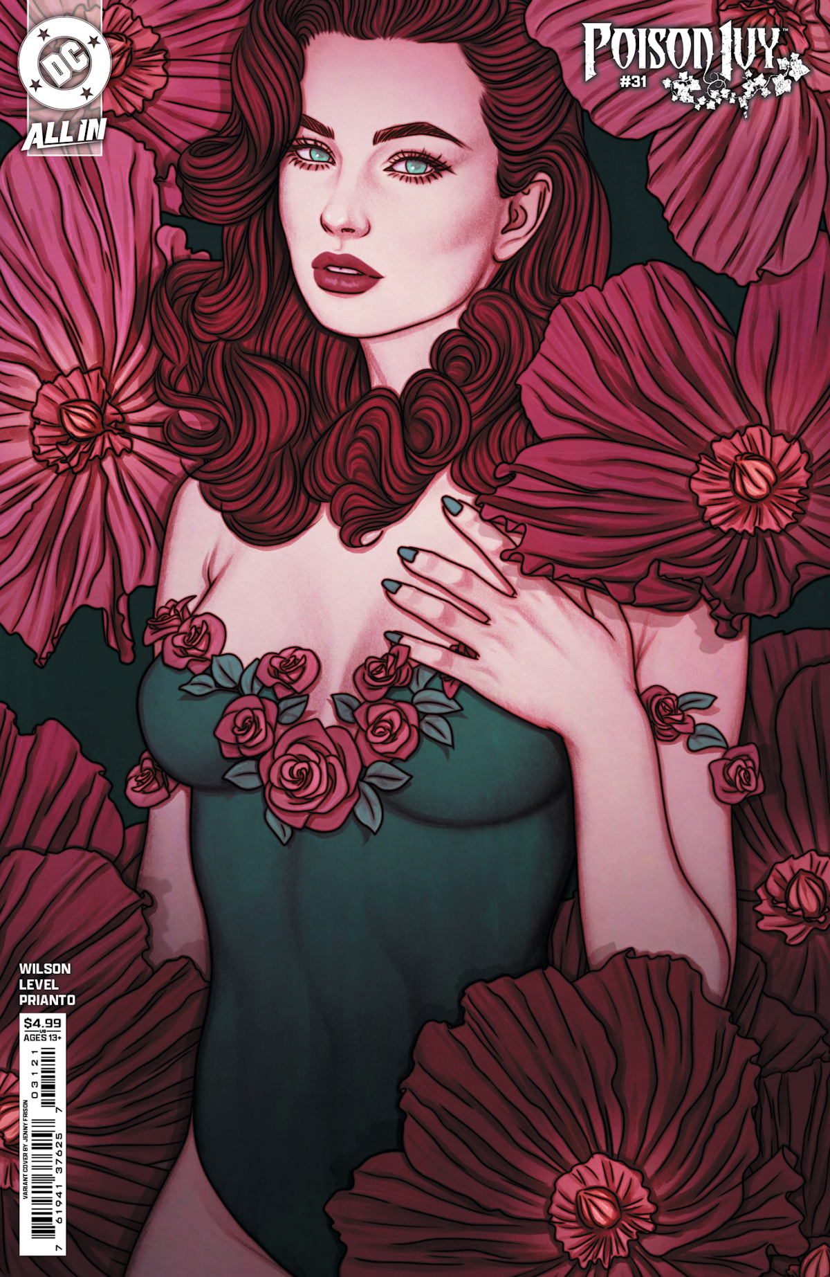 Poison Ivy #31 Cover B Jenny Frison Card Stock Variant