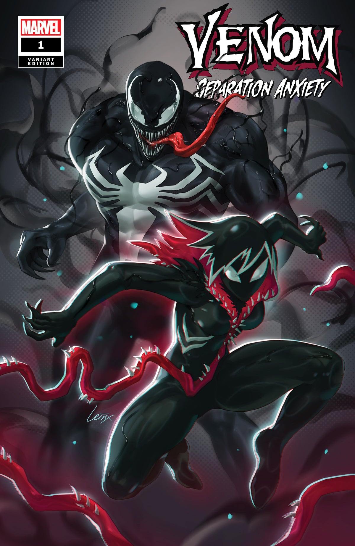 Venom Separation Anxiety #1 Leirix exclusive trade dress variant cover