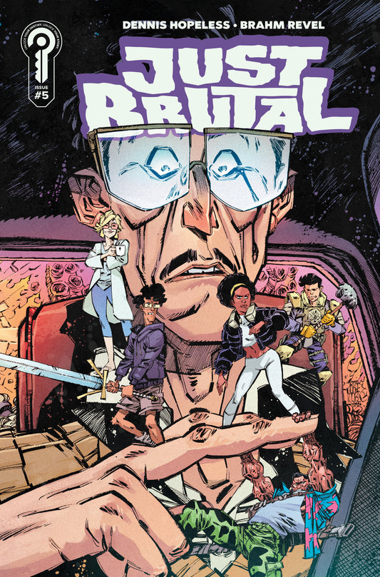 Comic book cover of 'Just Brutal #5 Cover B Jorge Corona'