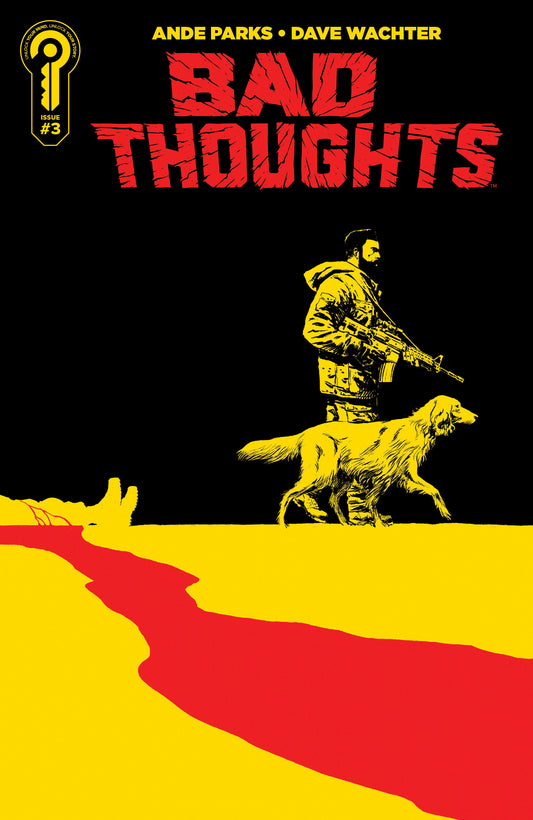 Comic book cover of 'Bad Thoughts #3 Cover A Dave Wachter PRESALE 8/26'