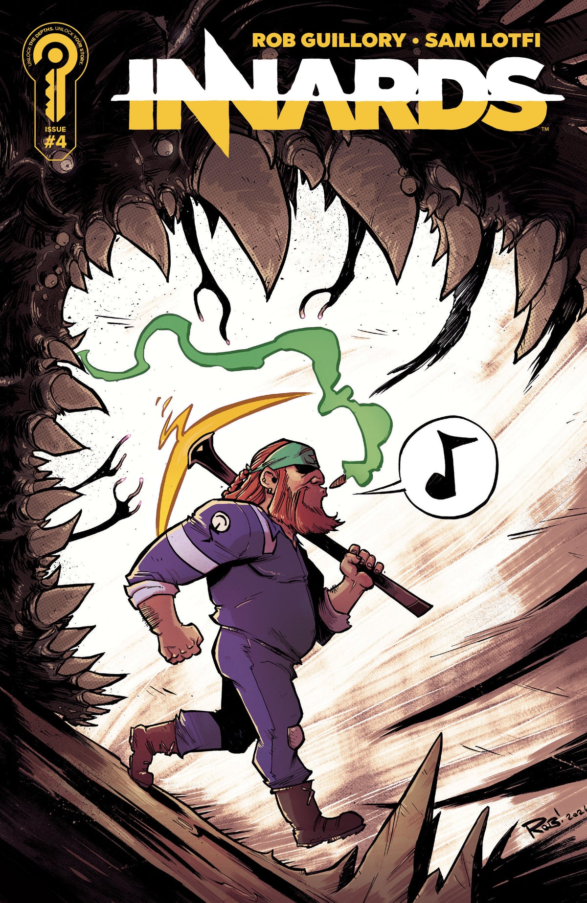 Innards #4 Cover B Rob Guillory PRESALE 9/09