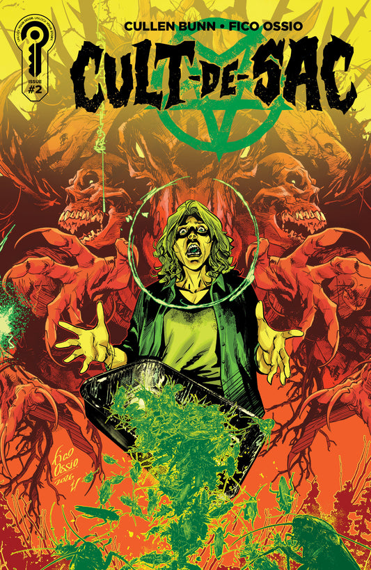 Comic book cover of 'Cult-de-Sac #2 Cover A Fico Ossio'