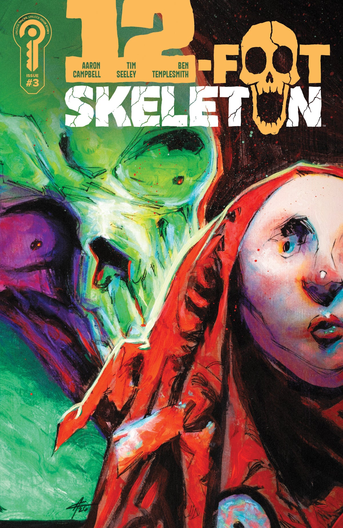 12-Foot Skeleton #3 Cover B Aaron Campbell