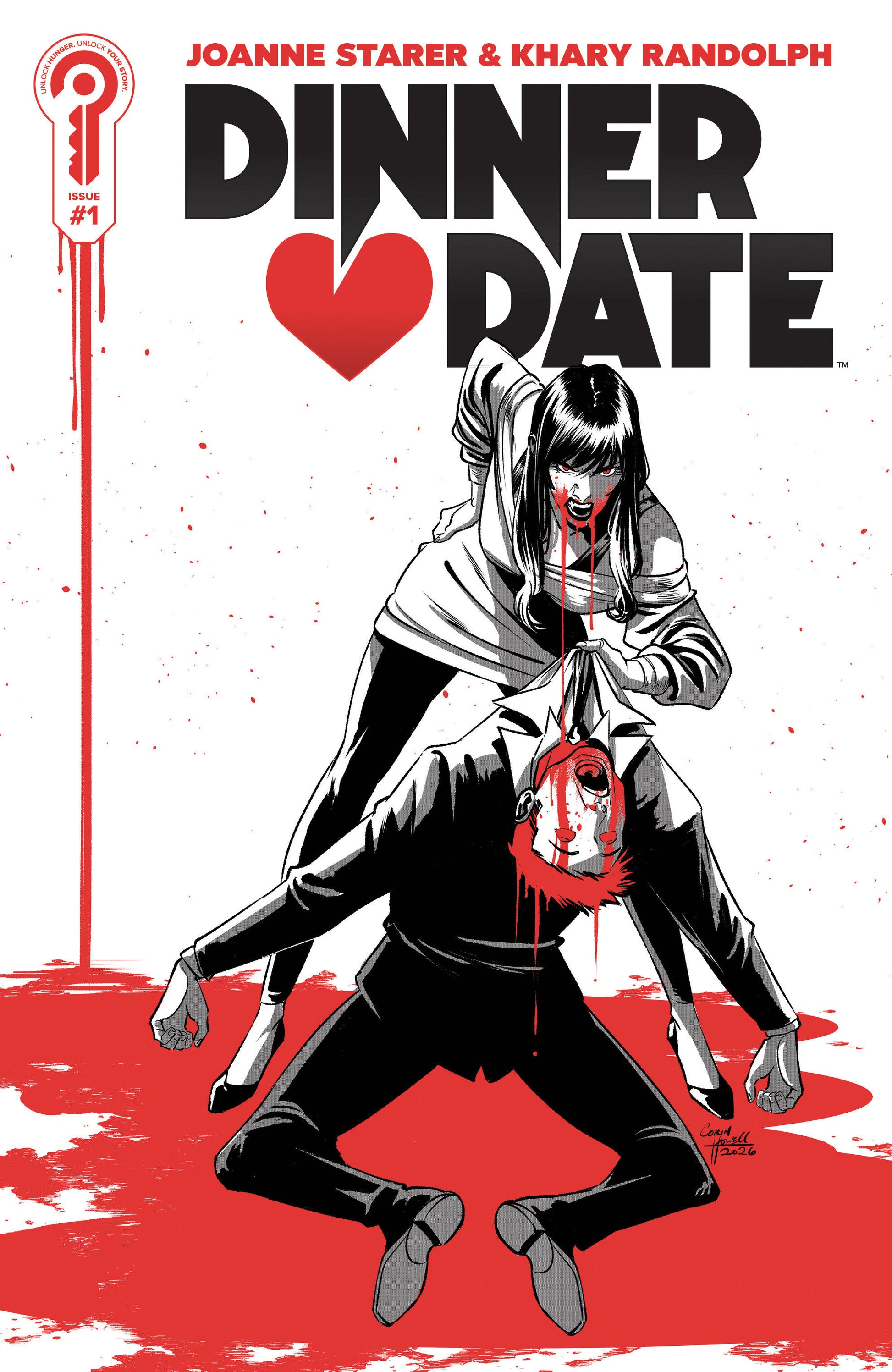 Dinner Date #1 Cover C 1:10 Corin Howell