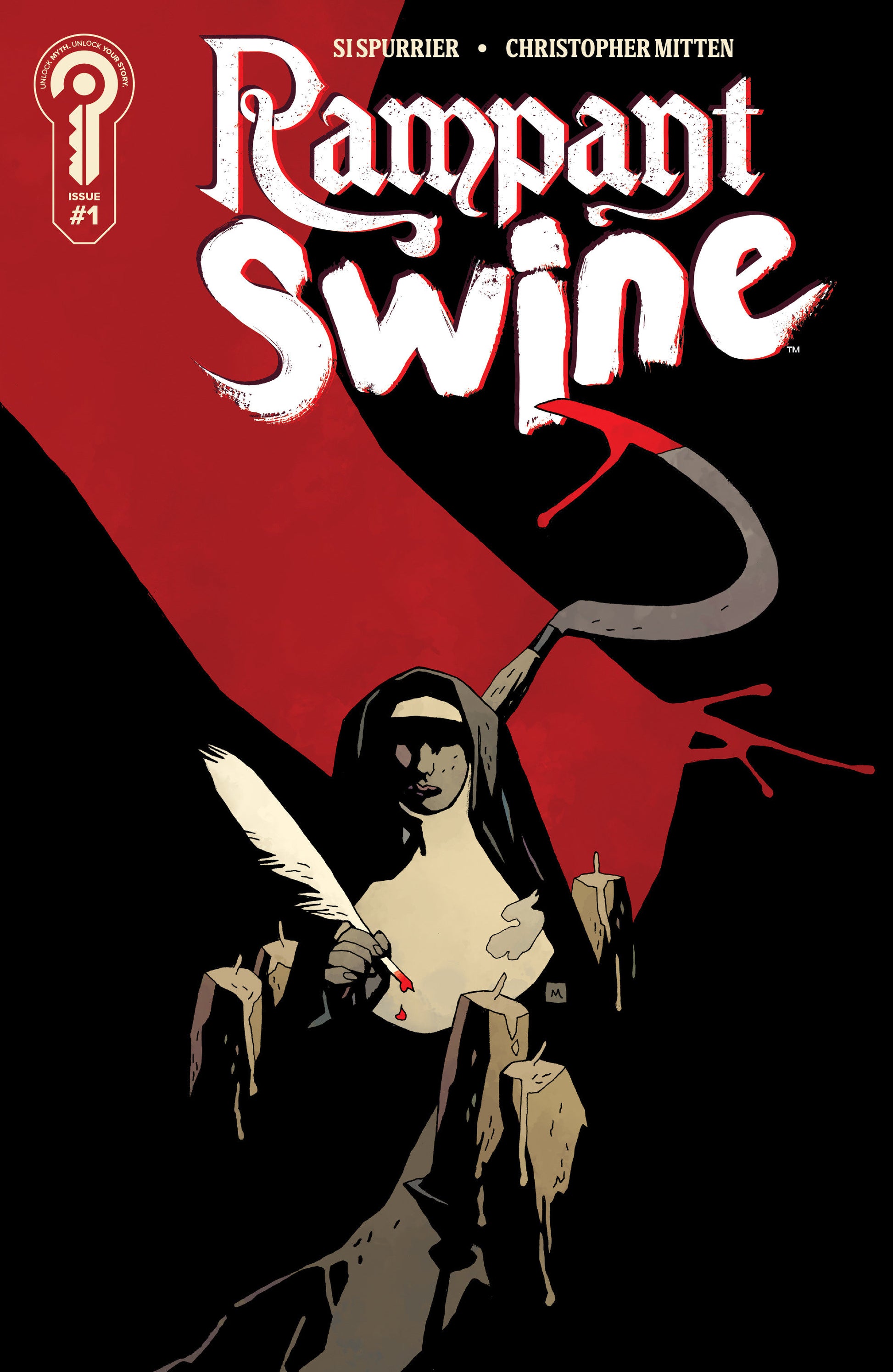 Rampant Swine #1 Cover C 1:10 Mike Mignola