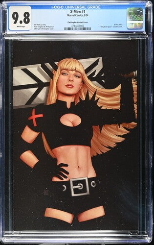 X-Men #1 (2024) Tyler Christopher Negative Space Virgin Variant -Margik CGC 9.8