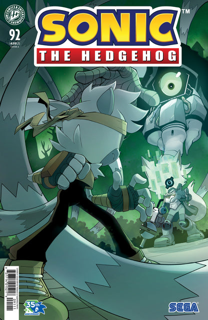 Sonic the Hedgehog #92 Cover A Adam Bryce Thomas