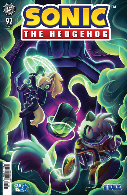 Sonic the Hedgehog #92 Cover B Alex Forrest