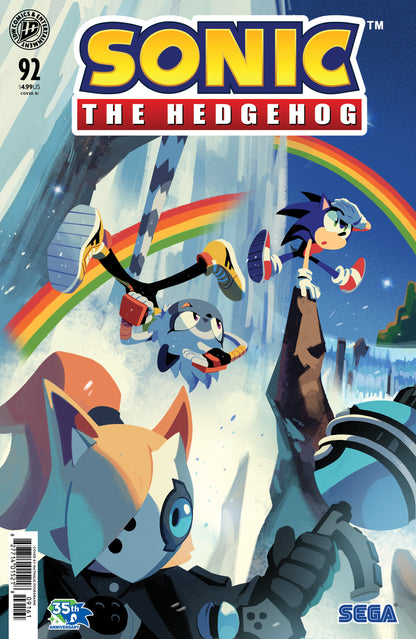 Sonic the Hedgehog #92 Cover C 1:15 Nathalie Fourdraine
