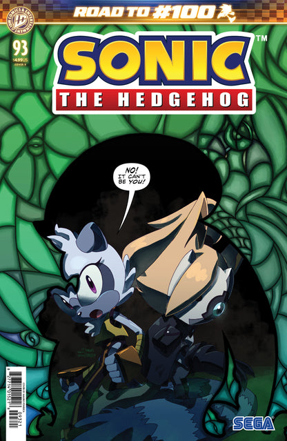 Sonic The Hedgehog #93 Cover B Mauro Fonseca