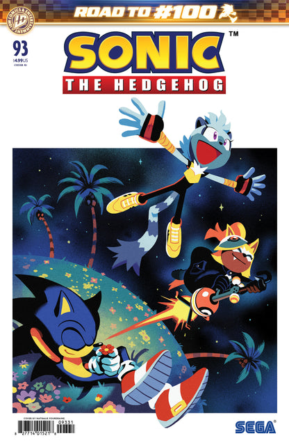 Sonic The Hedgehog #93 Cover C 1:15 Nathalie Fourdraine