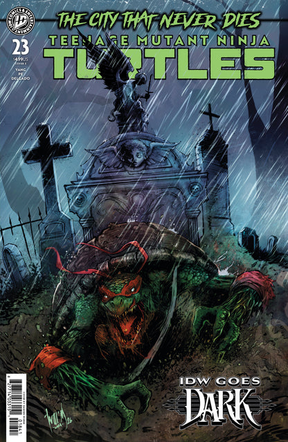 Teenage Mutant Ninja Turtles #23 Cover E Damien Worm IDW Goes Dark