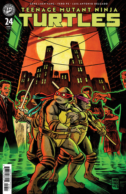 Teenage Mutant Ninja Turtles (2024) #24 Cover D Francesco Francavilla