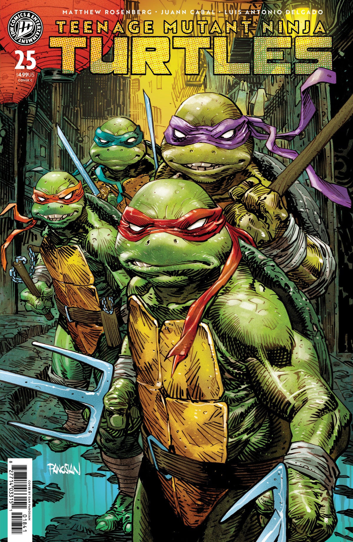 Teenage Mutant Ninja Turtles (2024) #25 Cover C Dan Panosian