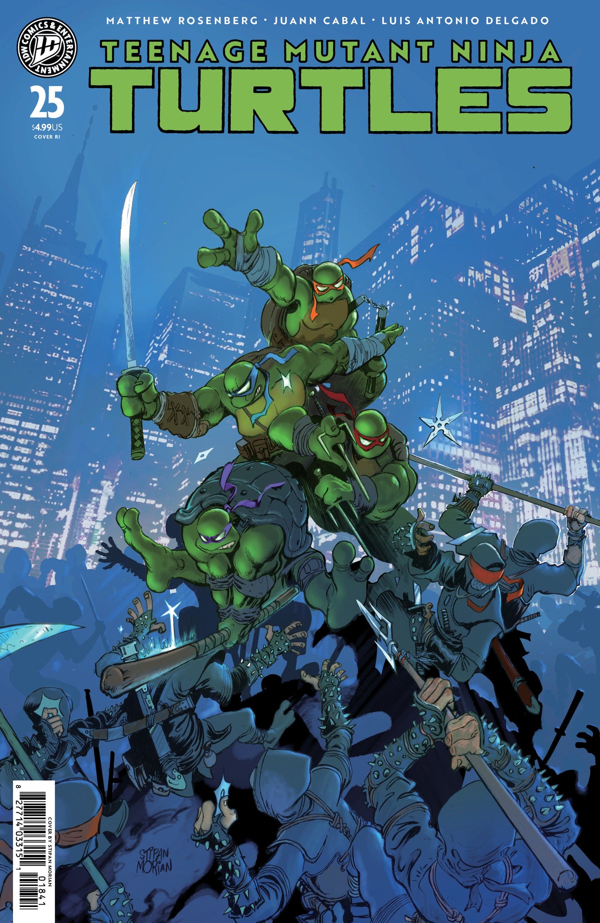 Teenage Mutant Ninja Turtles (2024) #25 Cover H 1:25 Stipan Morian