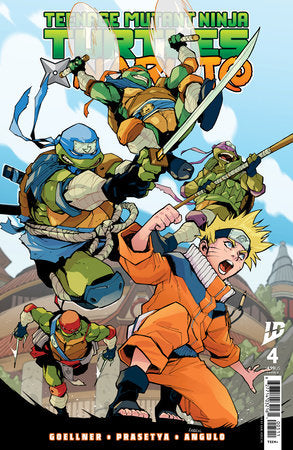 Teenage Mutant Ninja Turtles x Naruto #4 Variant D (Kerschl) PRESALE 6/4/2025