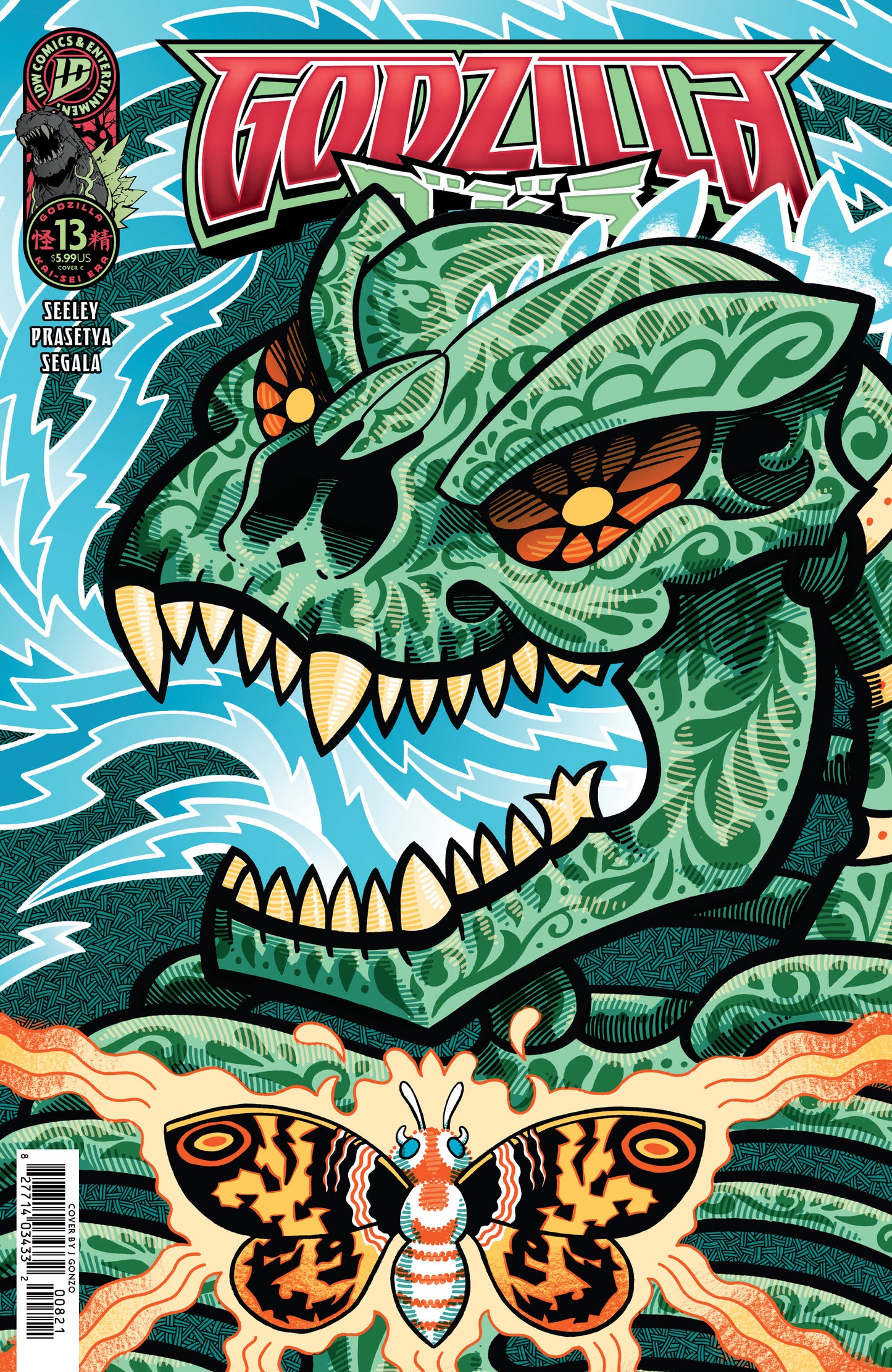 Godzilla [Kai-Sei Era] #13 Variant C Glow in the Dark J. Gonzo