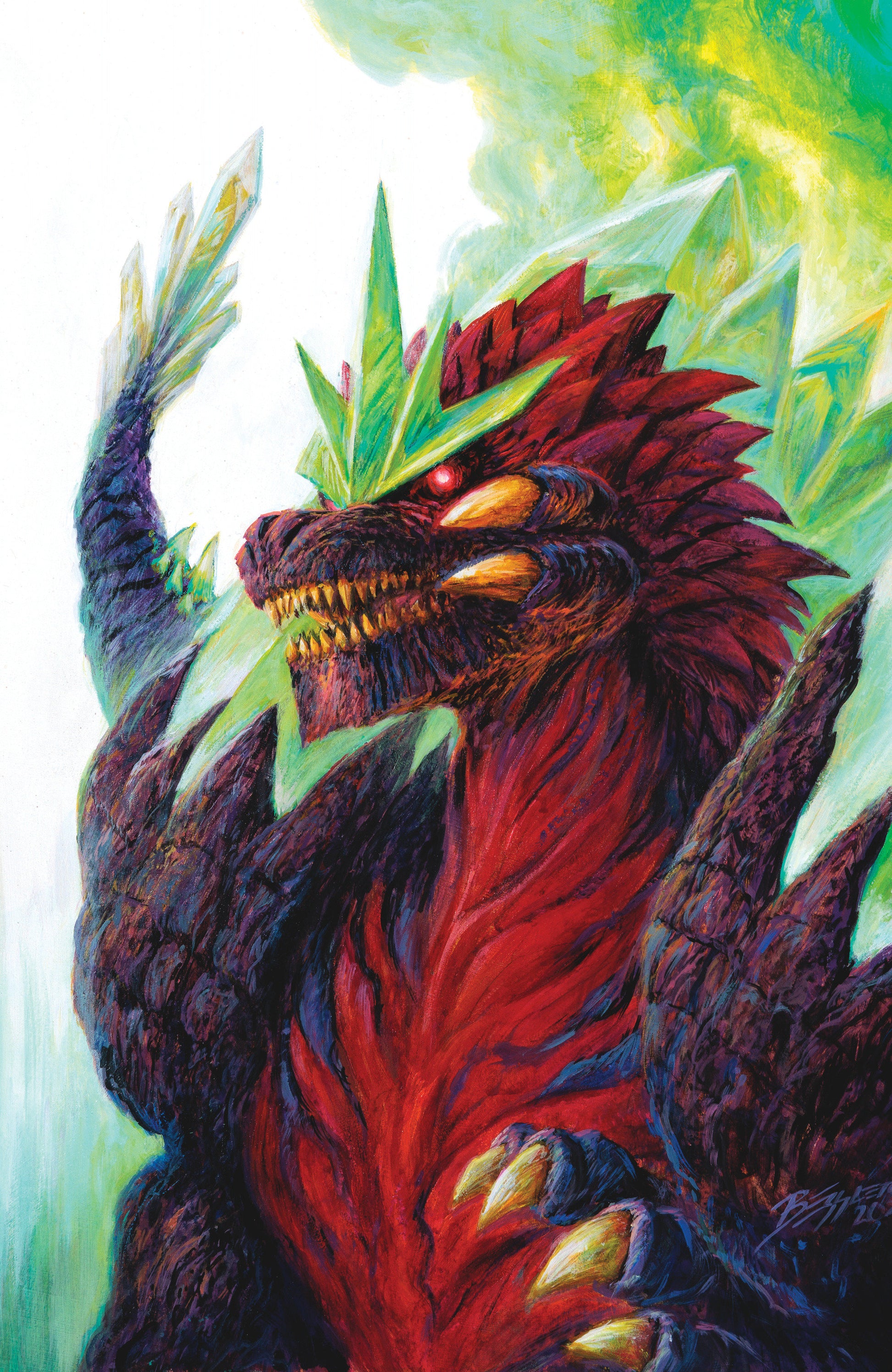 Godzilla [Kai-Sei Era] #14 Cover C 1:10 Bob Eggleton