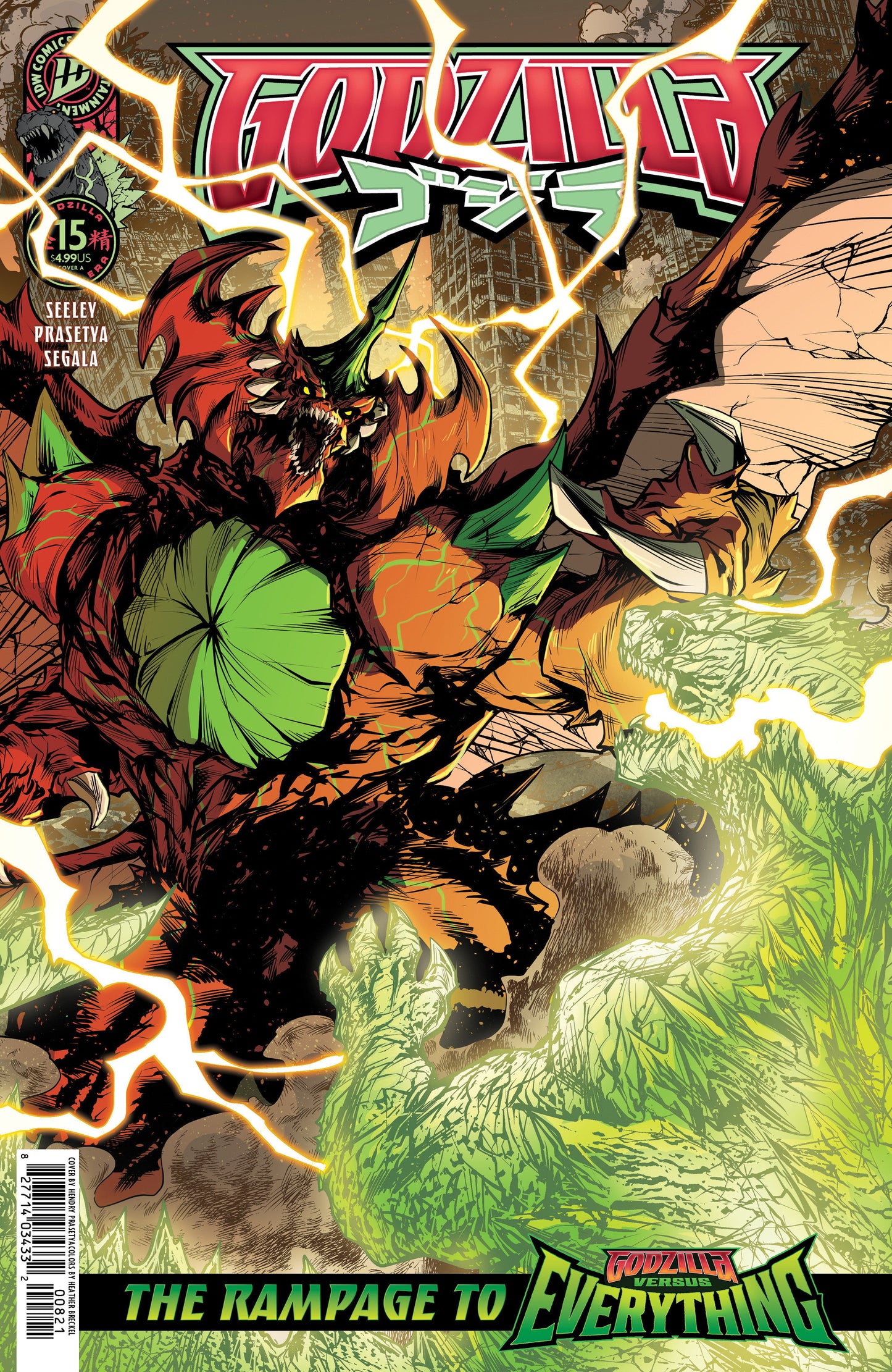 Godzilla [Kai-Sei Era] #15 Cover A Hendry Prasetya