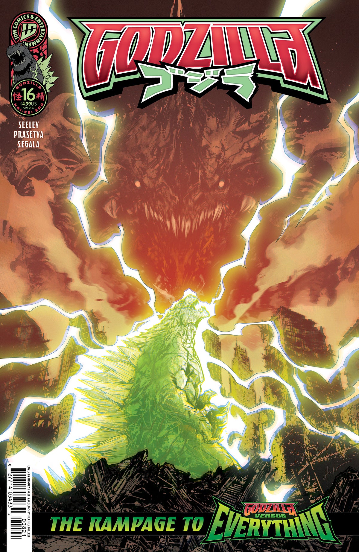 Godzilla [Kai-Sei Era] #16 Cover A Hendry Prasetya