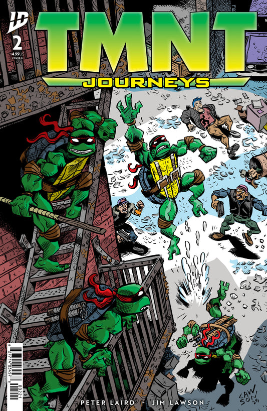 TMNT: Journeys #2 Variant B (Lawson) PRESALE 10/08