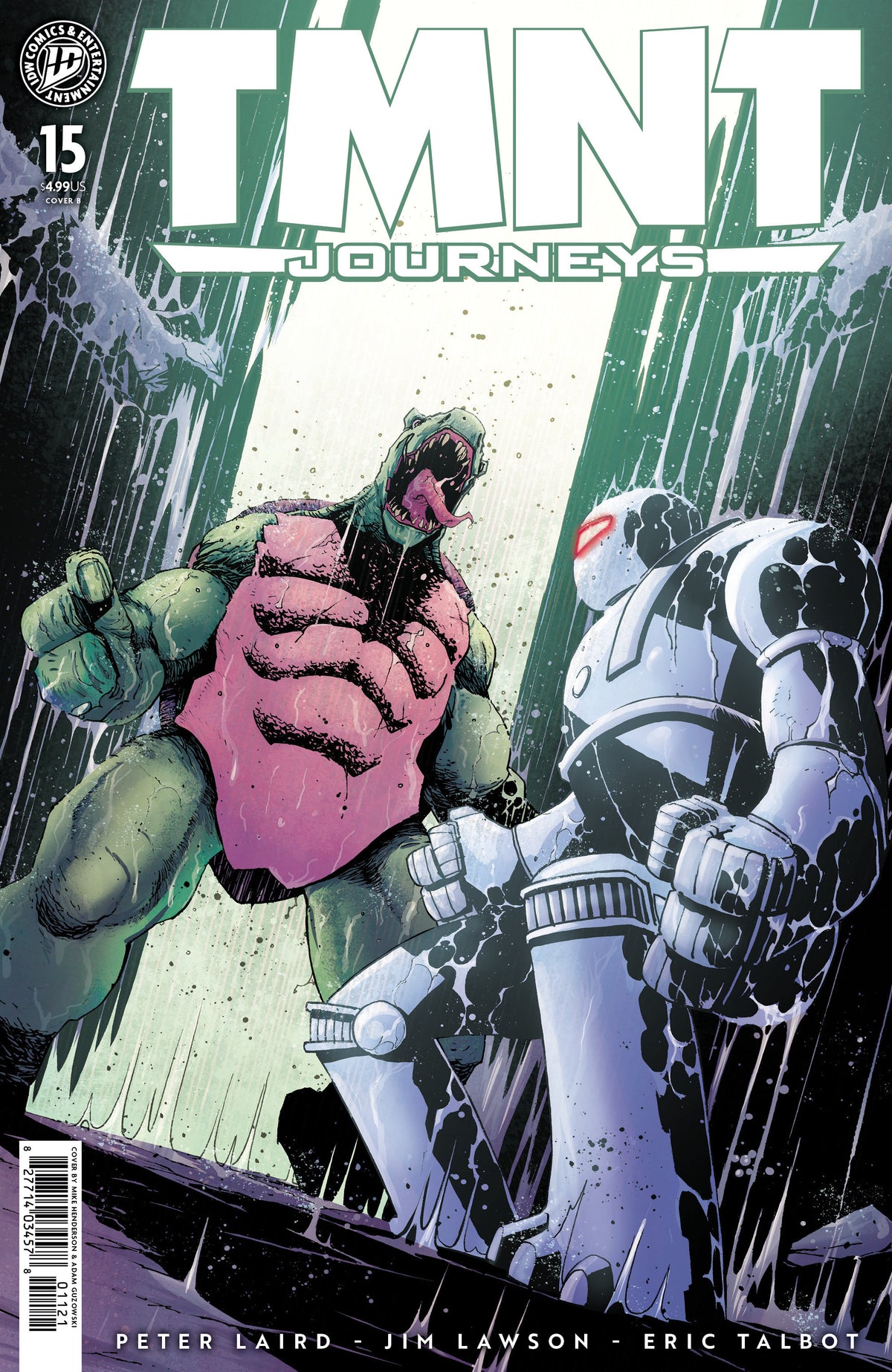 Teenage Mutant Ninja Turtles: Journeys #15 Cover B Mike Henderson