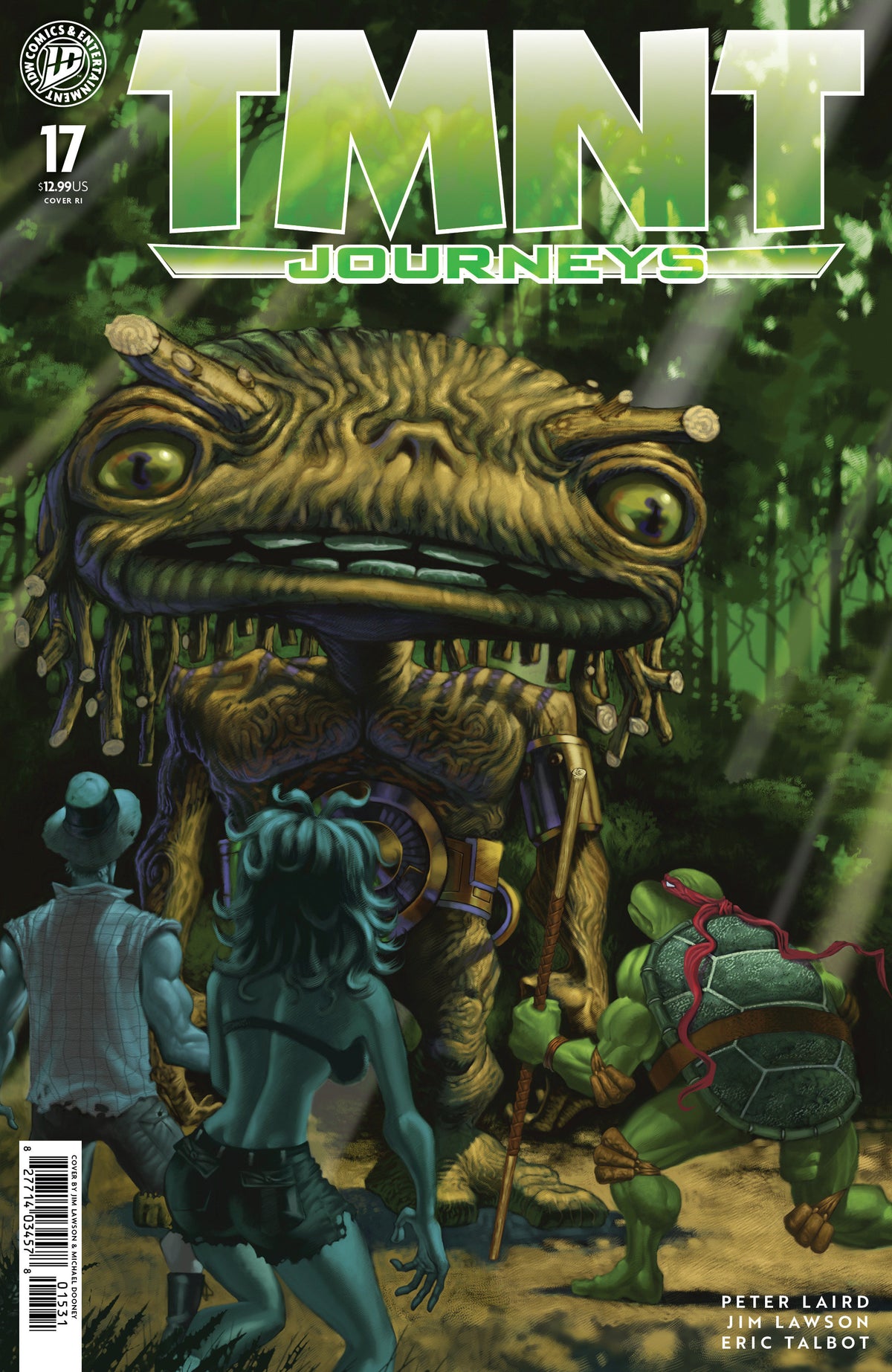 Teenage Mutant Ninja Turtles: Journeys #17 Cover C 1:10 Michael Dooney Foil