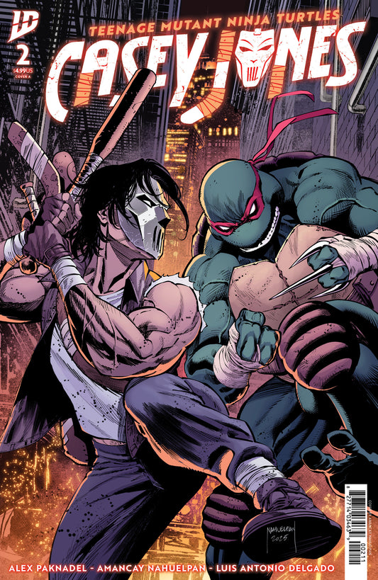 Teenage Mutant Ninja Turtles: Casey Jones #2 Cover A (Nahuelpan) PRESALE 11/19