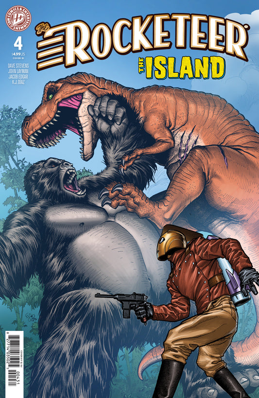 The Rocketeer: The Island #4 Variant Inc 1:10 (Su)