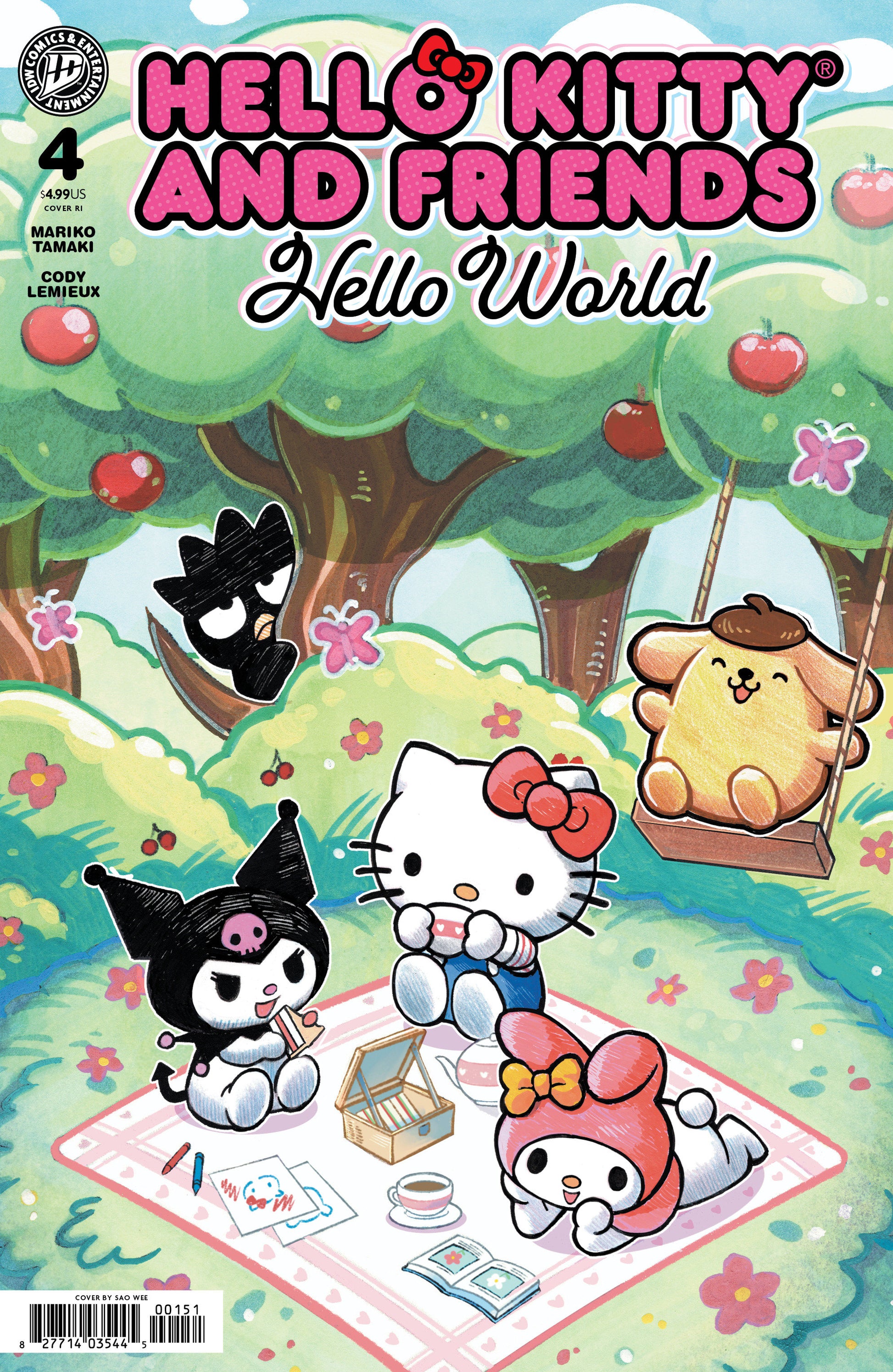 Hello Kitty: Hello World! #4 Cover C 1:10 SAOWEE