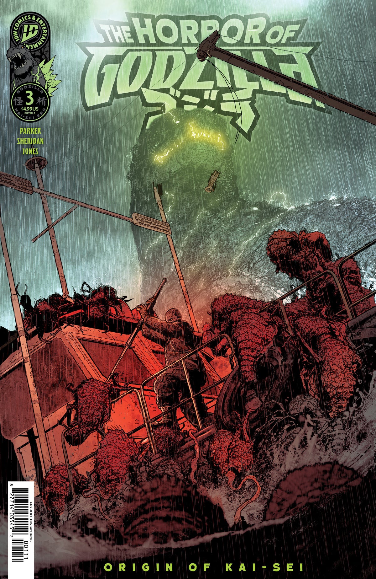 The Horror of Godzilla [Kai-Sei Era] #3 Cover A Tristan Jones