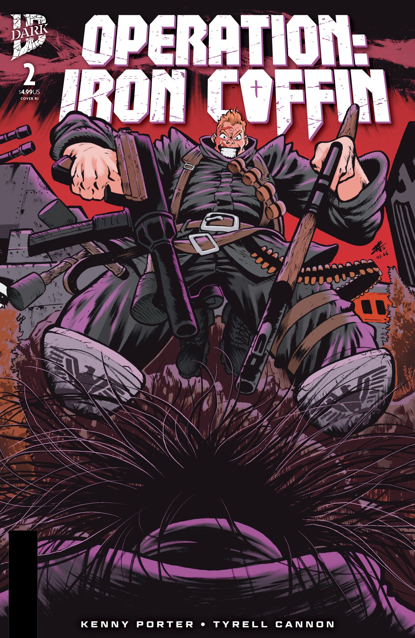 Operation: Iron Coffin #2 Variant Ri (10) (Neo Connecting Variant) PRESALE 8/26