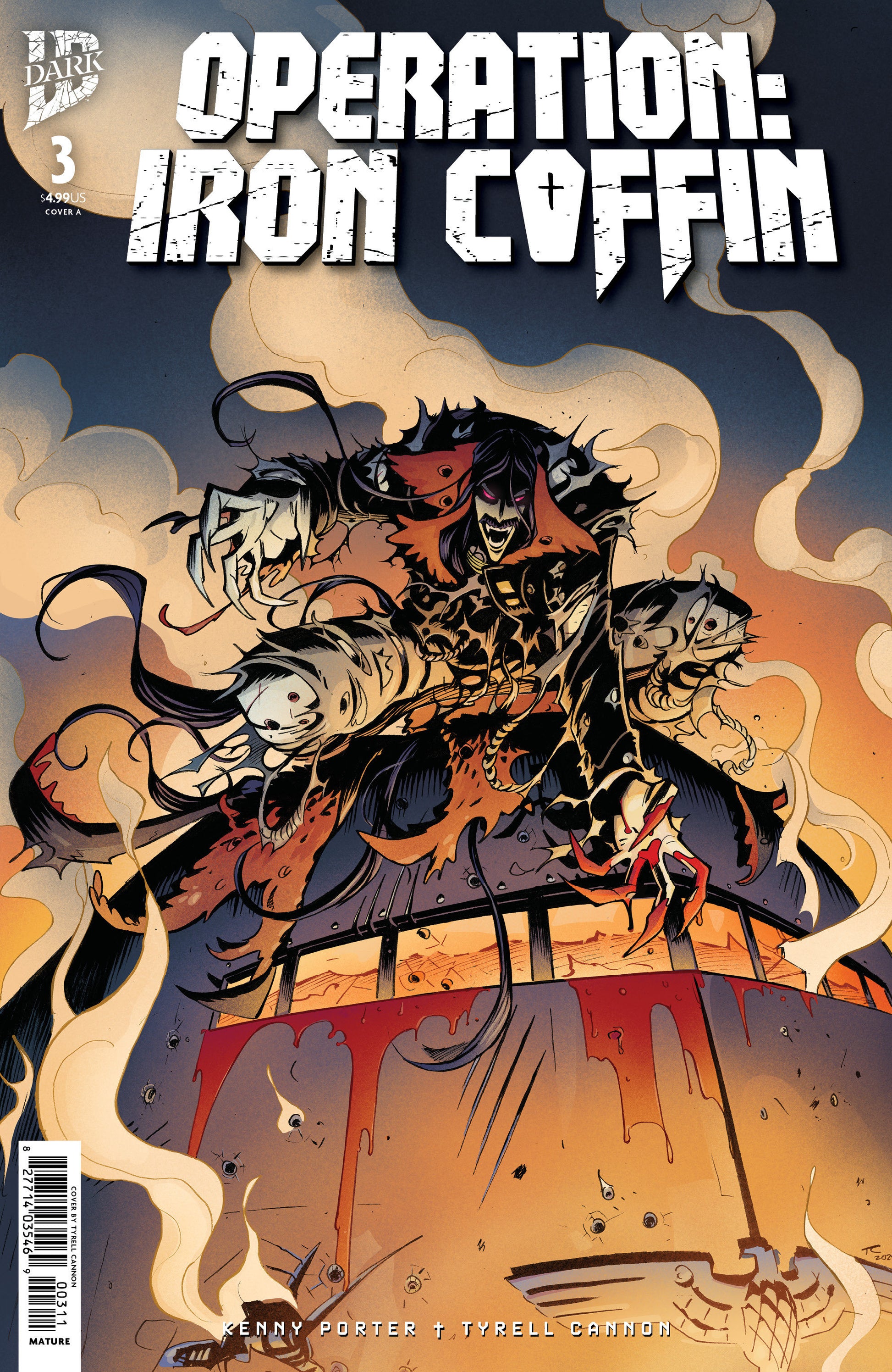Operation: Iron Coffin #3 Cover A Tyrell Cannon