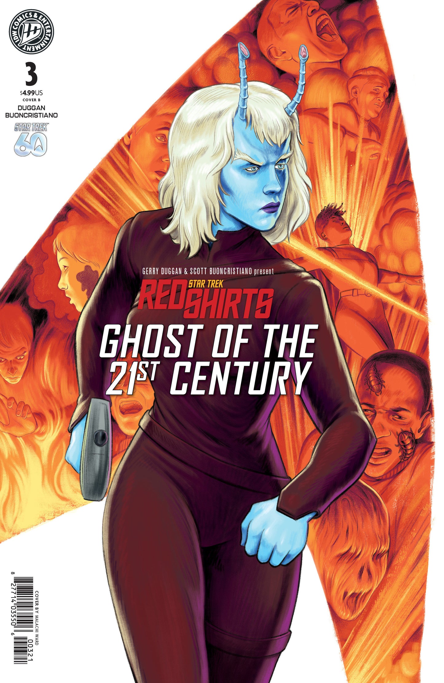 Star Trek: Red Shirts II #3 Cover B Malachi Ward
