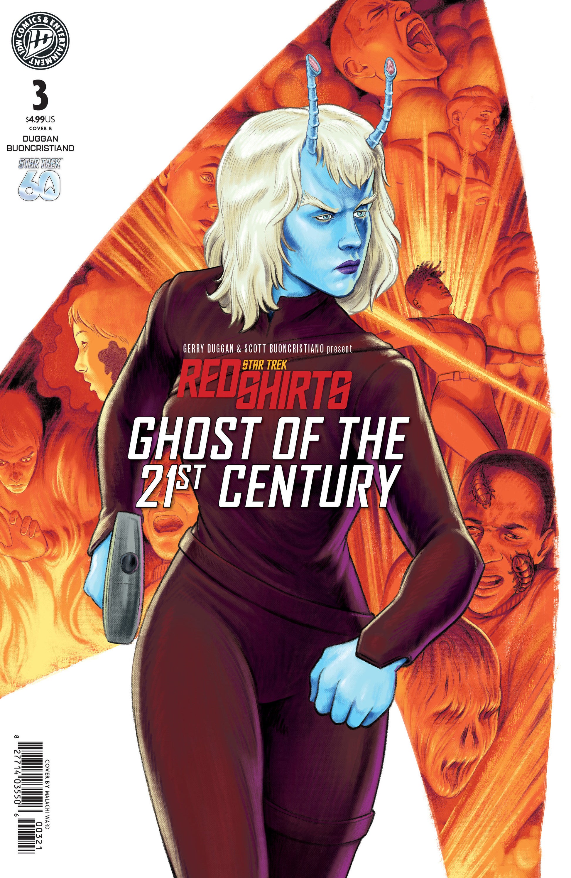 Star Trek: Red Shirts II #3 Cover B Malachi Ward