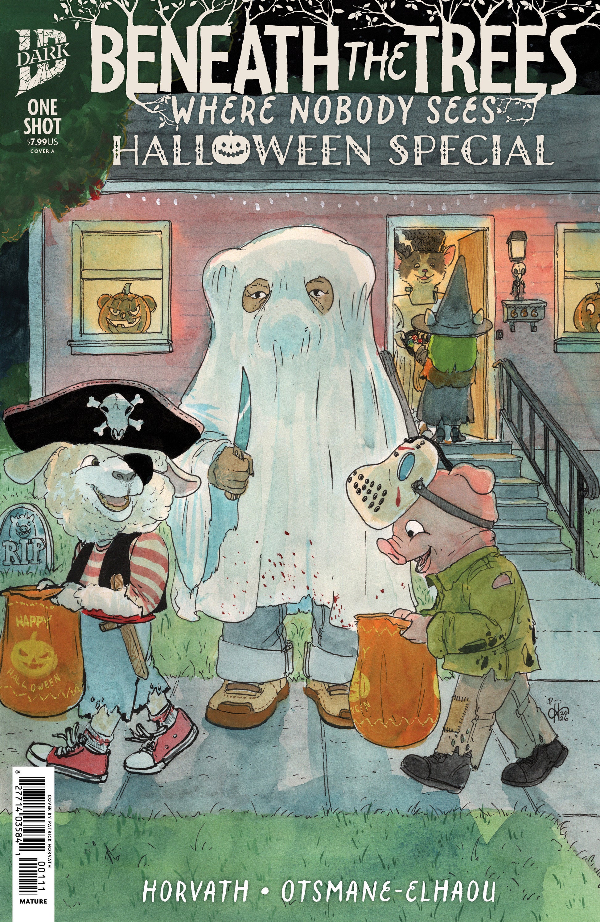 Beneath the Trees Where Nobody Sees Halloween Special Cover A Patrick Horvath