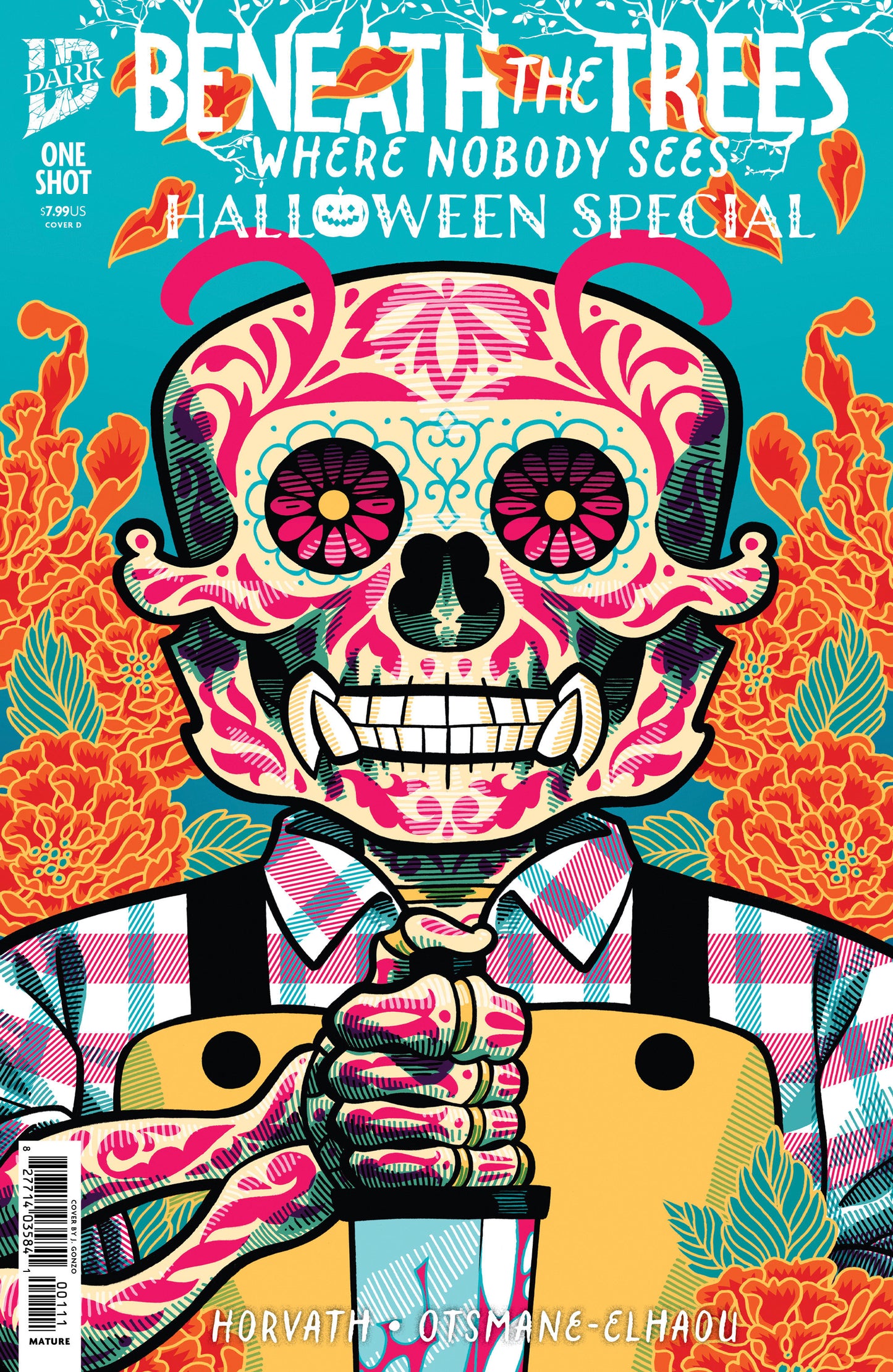 Beneath the Trees Where Nobody Sees Halloween Special Cover D J. Gonzo