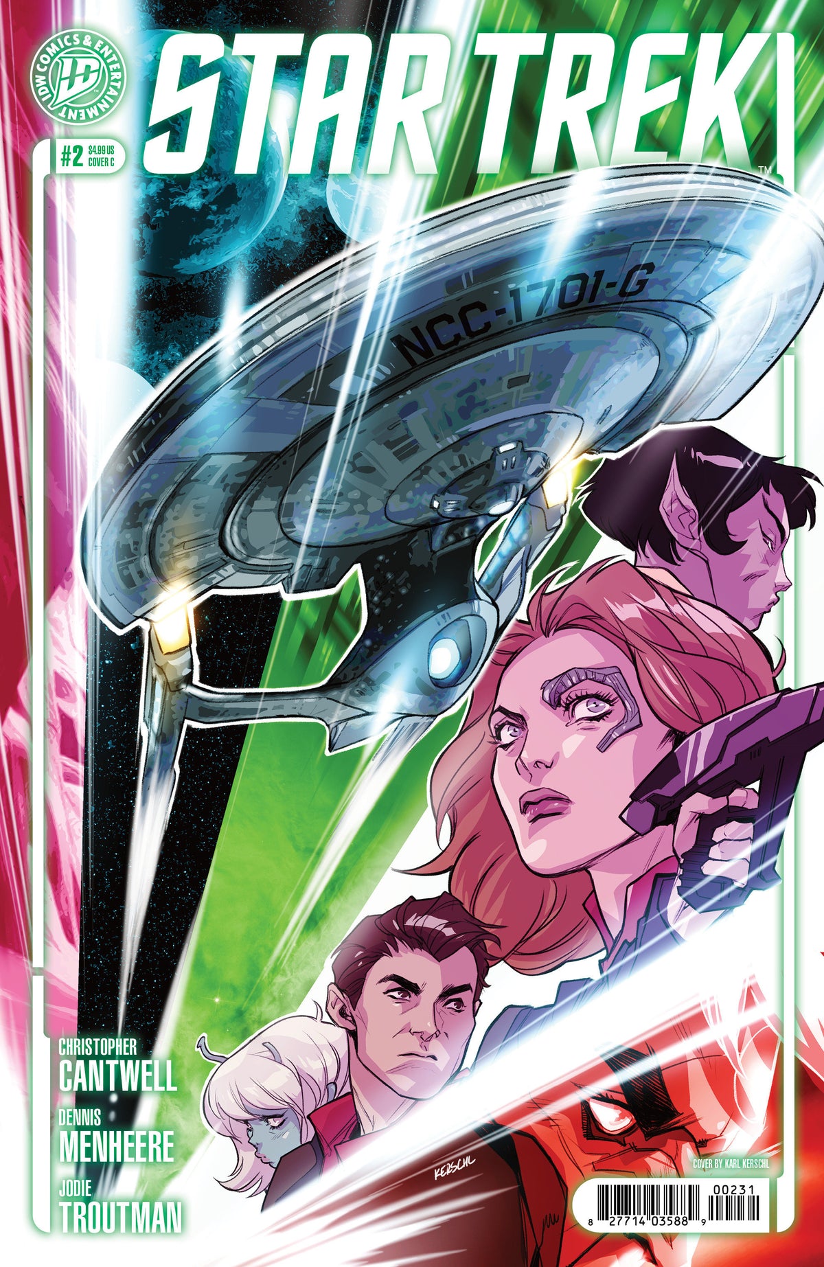 Star Trek (2026) #2 Cover C Karl Kerschl