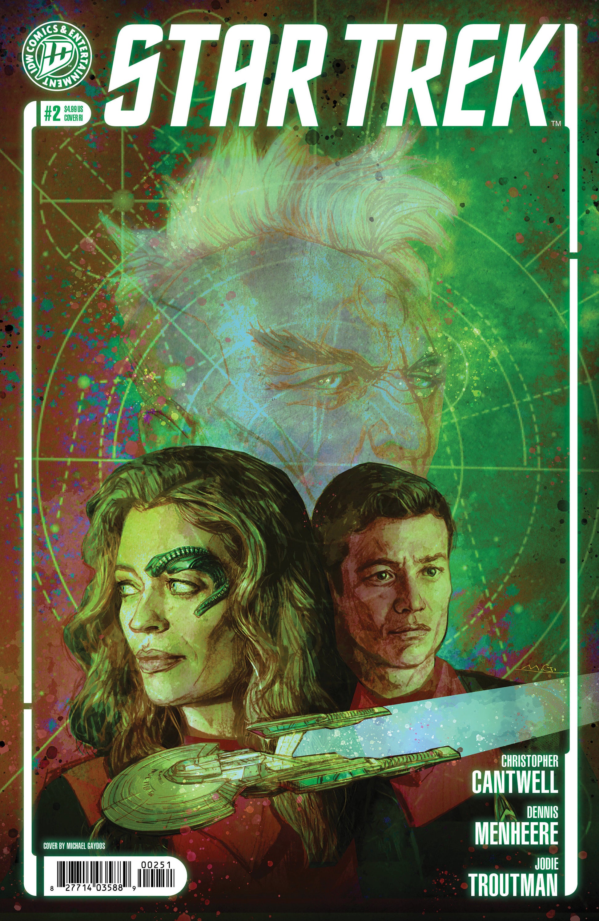 Star Trek (2026) #2 Cover E 1:25 Michael Gaydos