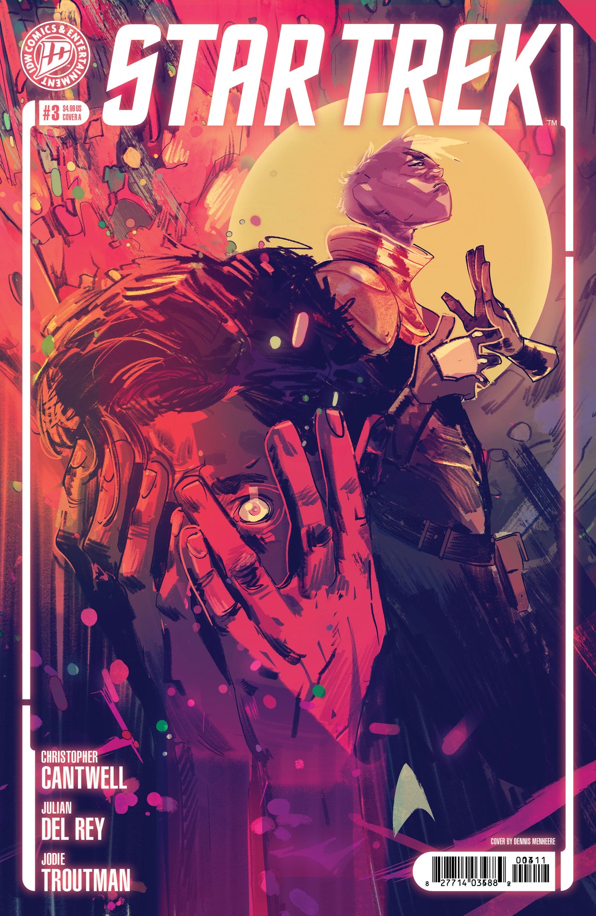 Star Trek (2026) #3 Cover A Dennis Menheere