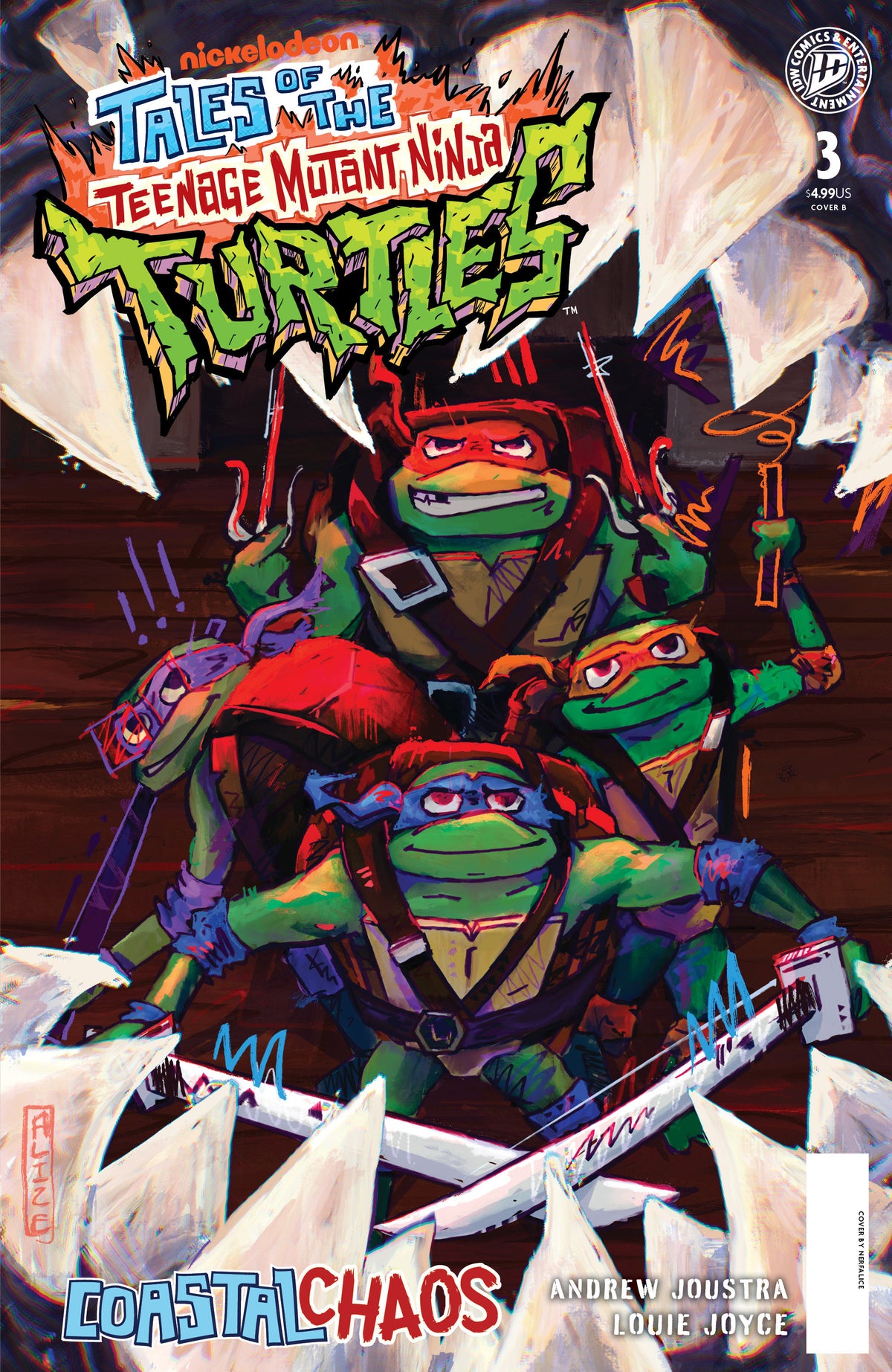 Tales of the Teenage Mutant Ninja Turtles II #3 Cover B NerfAlice