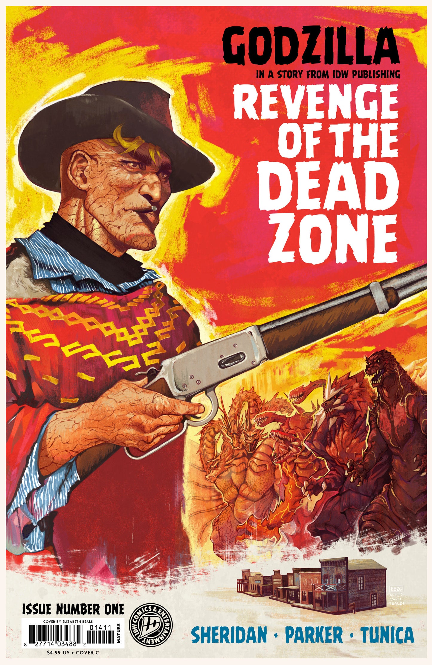 Godzilla: Revenge of the Deadzone [Kai-Sei Era] #1 Cover C Elizabeth Beals