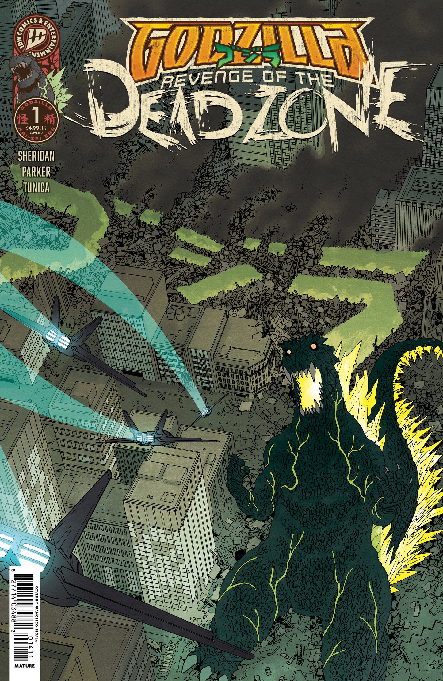 Godzilla: Revenge of the Deadzone [Kai-Sei Era] #1 Cover D Martín Morazzo