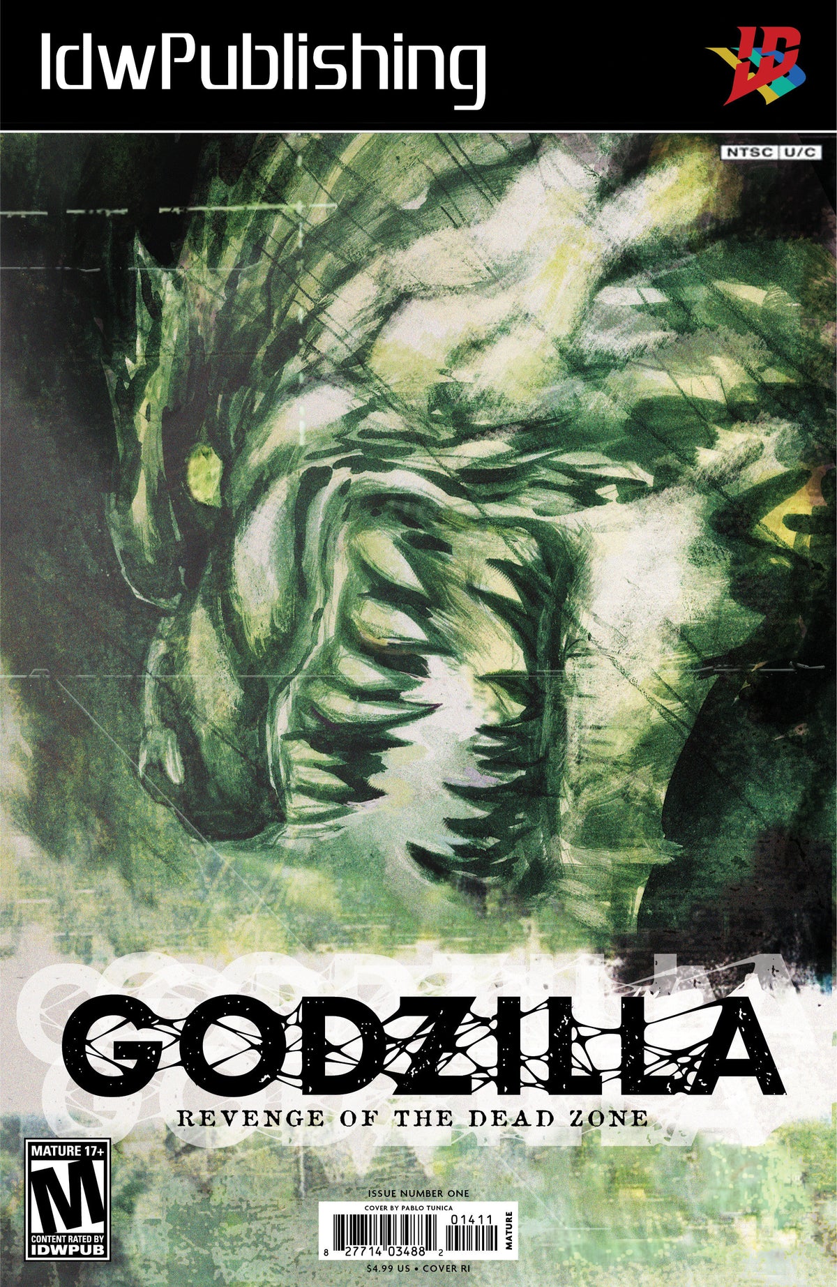 Godzilla: Revenge of the Deadzone [Kai-Sei Era] #1 Cover E 1:10 Pablo Tunica