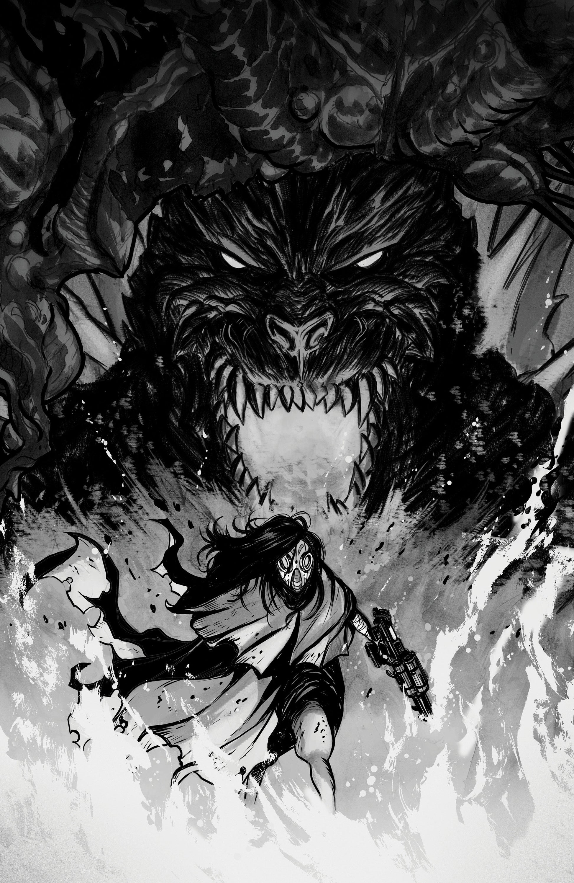 Godzilla: Revenge of the Deadzone [Kai-Sei Era] #2 Cover C 1:10 Pablo Tunica